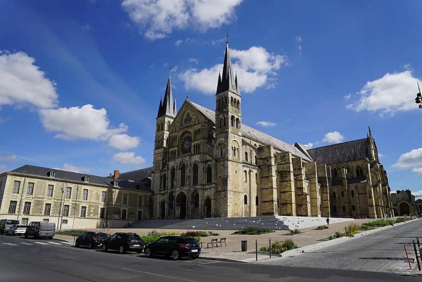 랭스 Le Clovis - Centre - Cathedrale 아파트 외부 사진
