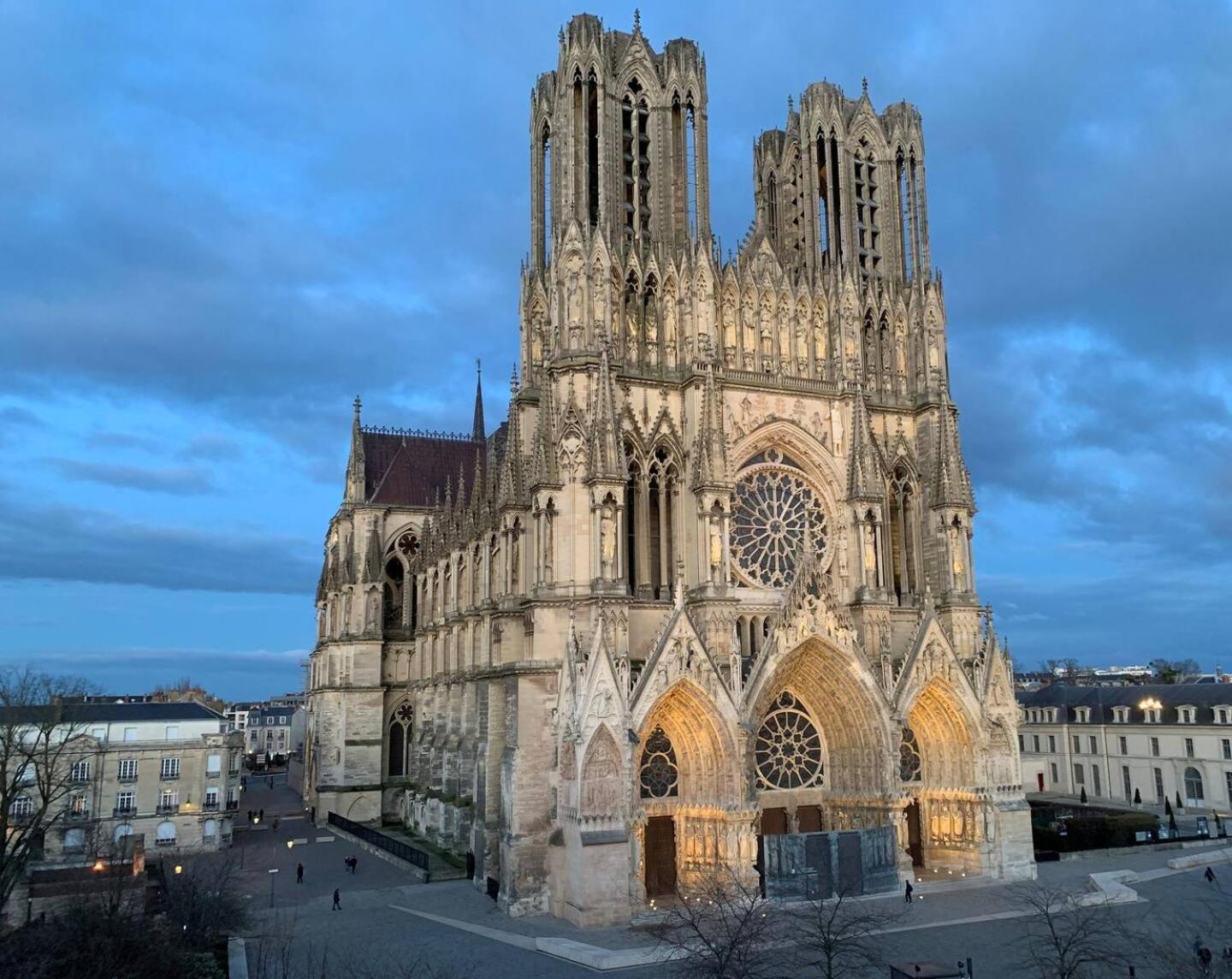 랭스 Le Clovis - Centre - Cathedrale 아파트 외부 사진