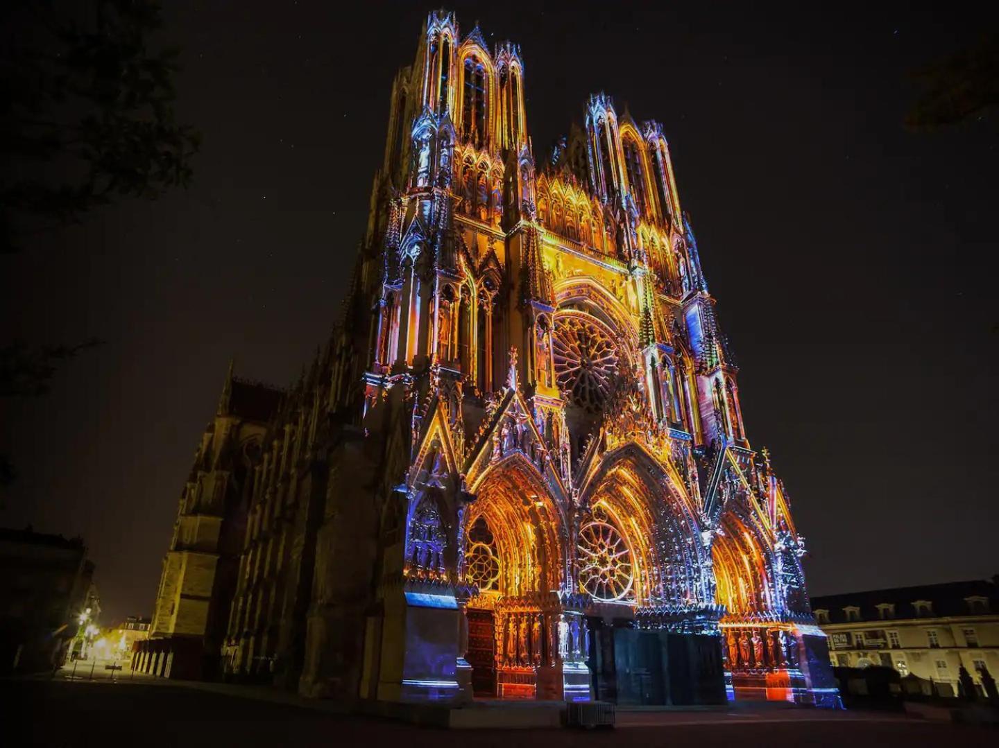 랭스 Le Clovis - Centre - Cathedrale 아파트 외부 사진
